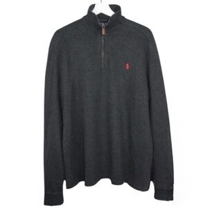Ralph Lauren Men’s Quarter Zip Funnel Neck Sweater
